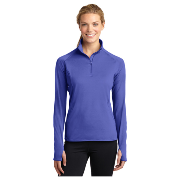 Ladies 1/4 Zip Pullover Front