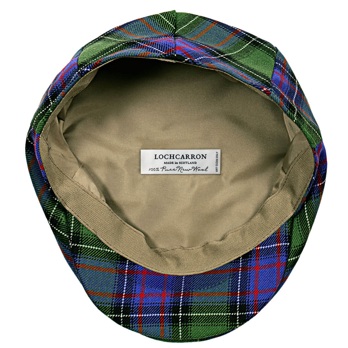 HCBRW-L026-New-Hampshire-Reiver-Barnton-Flat-Cap-Inside-2020-72dpi-RGB NH Tartan Flat Cap