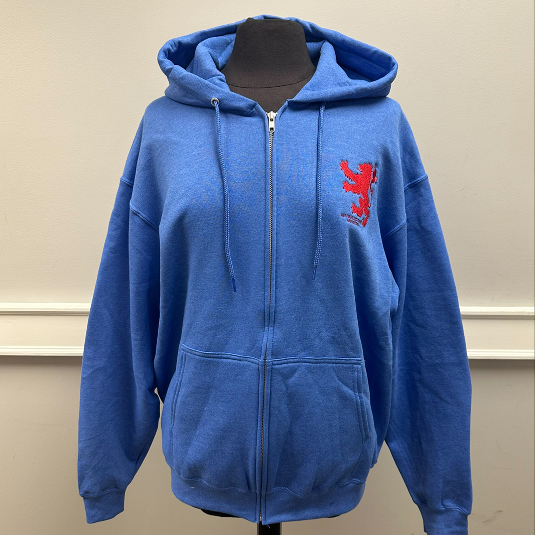 Full zip-up hoodie