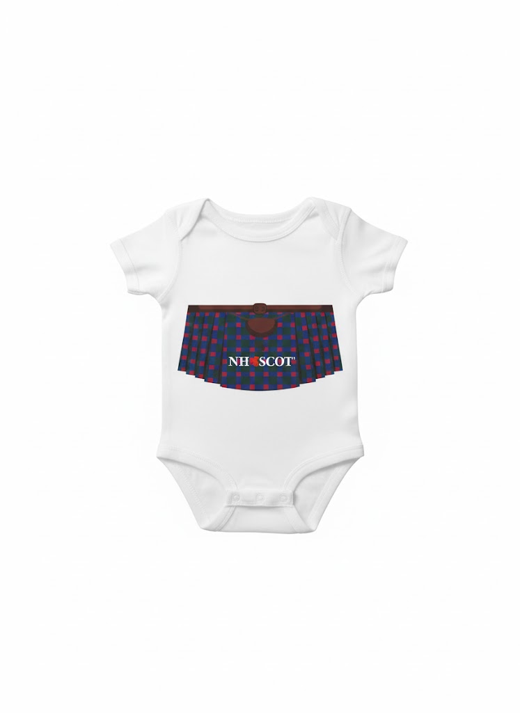 Onesie tartan klit